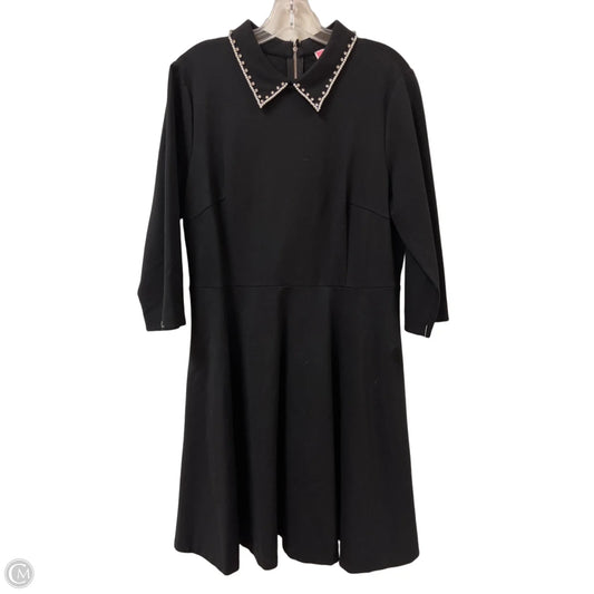 Dress Designer By Kate Spade In Black, Size: Xl