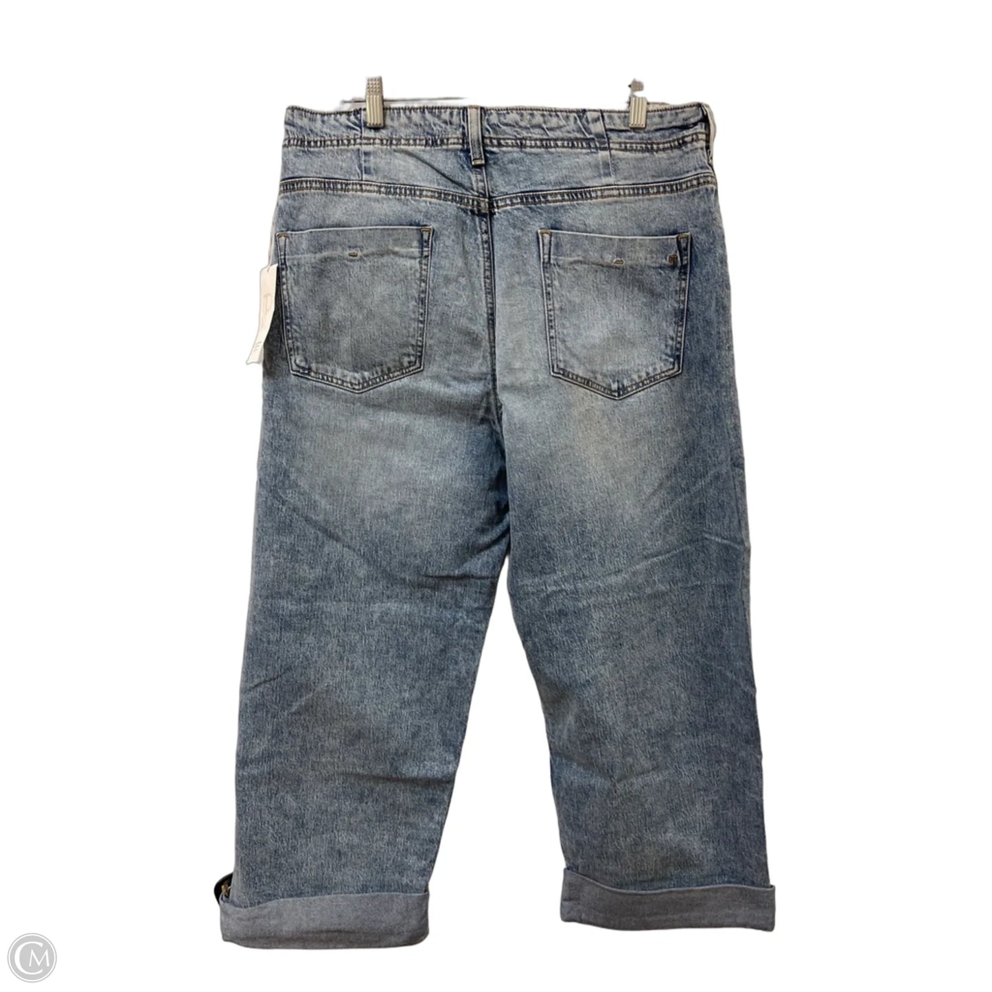 Jeans Wide Leg By Pilcro In Blue Denim, Size: 18