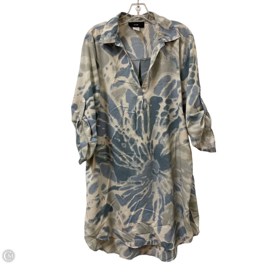 Dress Casual Midi By Clothes Mentor In Blue, Size: Xl