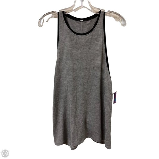 Athletic Tank Top By Lululemon In Grey, Size: S