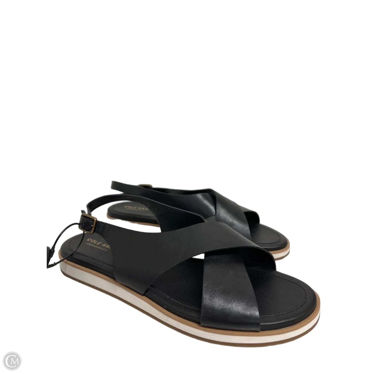 Sandals Flats By Cole-haan In Black, Size: 10
