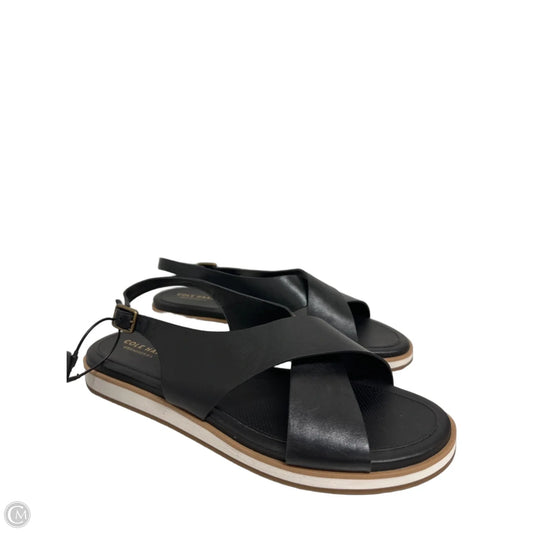Sandals Flats By Cole-haan In Black, Size: 10