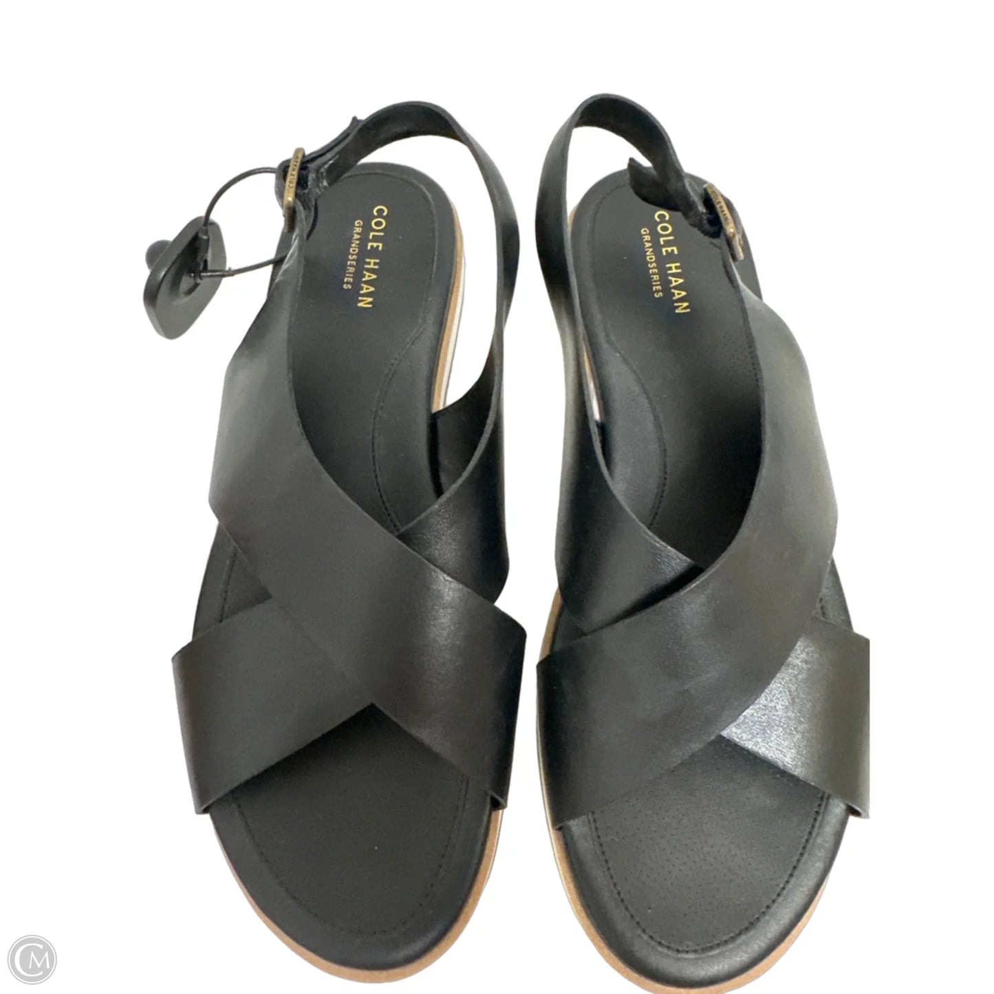 Sandals Flats By Cole-haan In Black, Size: 10
