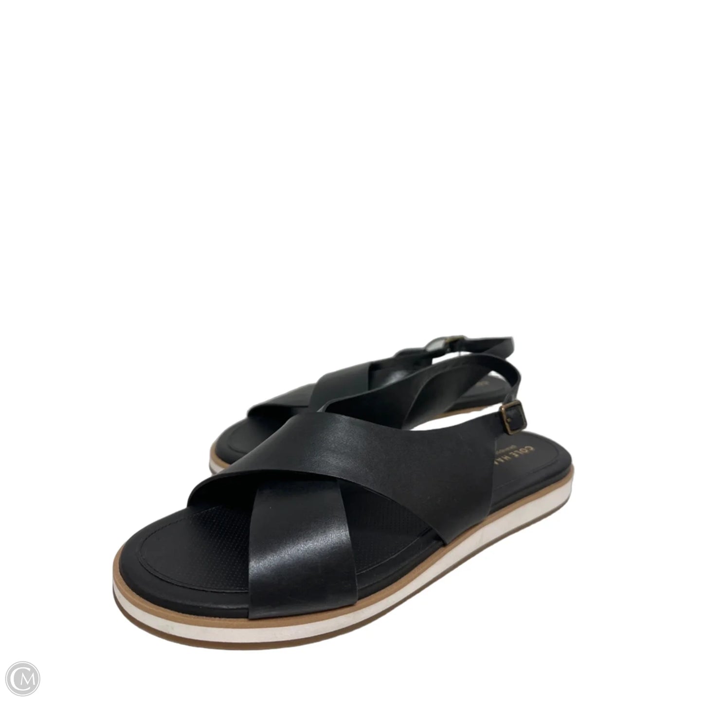 Sandals Flats By Cole-haan In Black, Size: 10