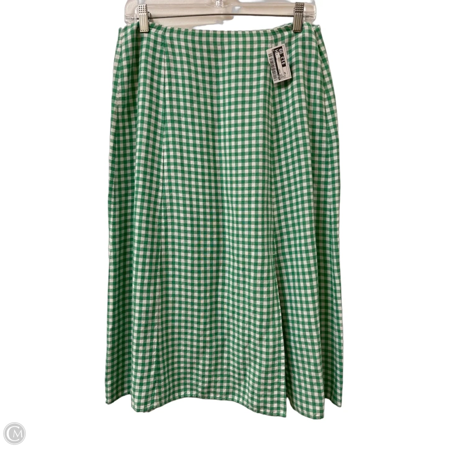 Skirt Midi By Loft In Green, Size: 8p