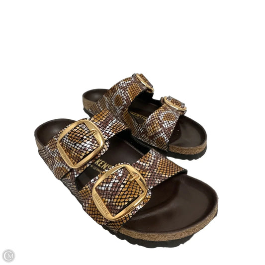 Sandals Flats By Birkenstock In Multi-colored, Size: 8.5