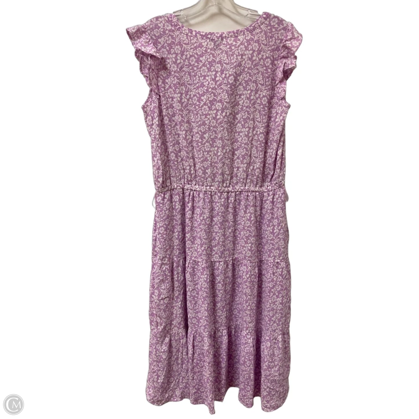 Dress Casual Maxi By Talbots In Purple, Size: L