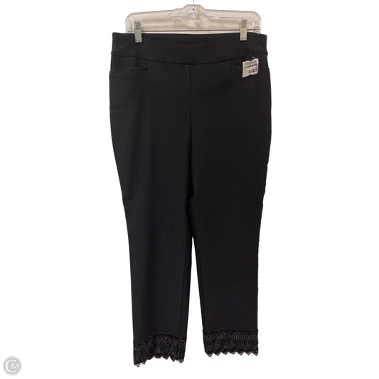 Pants Leggings By Chicos In Black, Size: 10