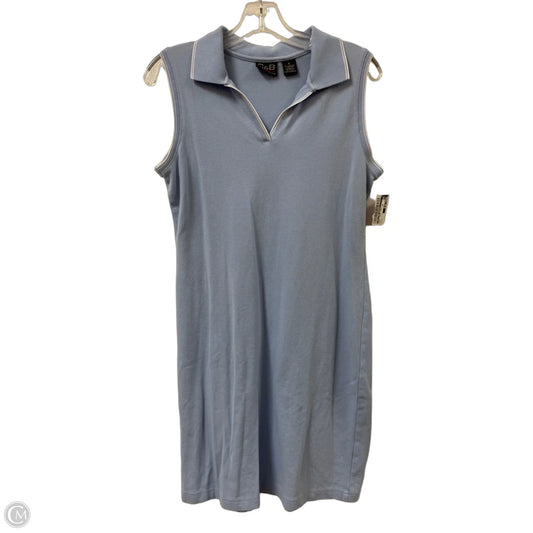 Dress Casual Midi By Croft And Barrow In Blue, Size: S