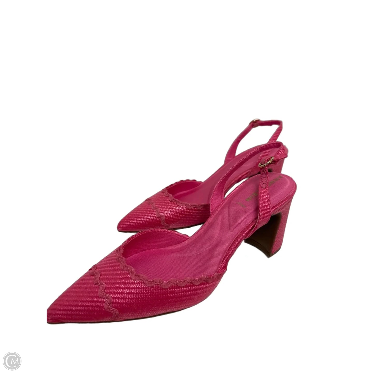 Shoes Heels Block By Anne Klein In Pink, Size: 8