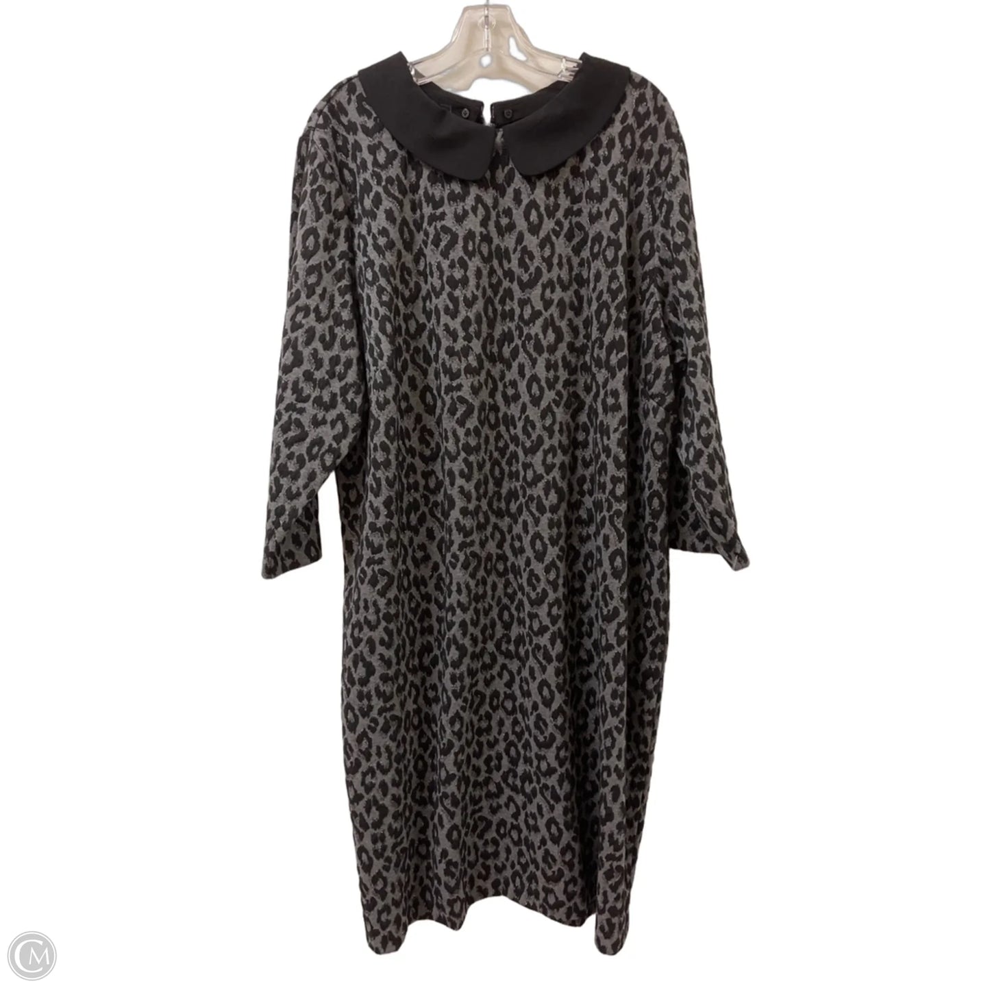 Dress Casual Maxi By Talbots In Animal Print, Size: 2x