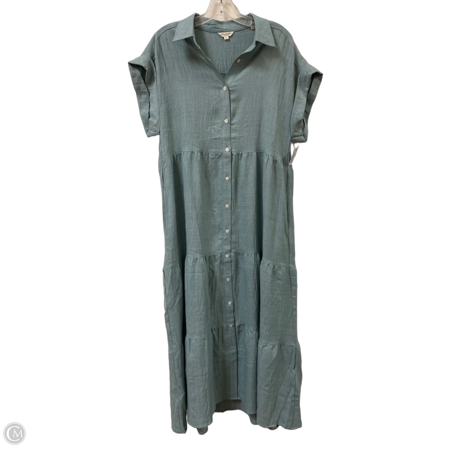 Dress Casual Maxi By Max Studio In Blue, Size: L