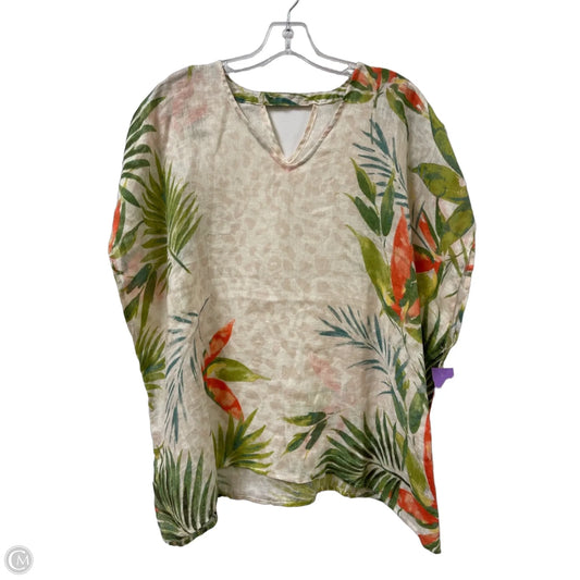 Tunic Short Sleeve By Clothes Mentor In Multi-colored, Size: Osfm