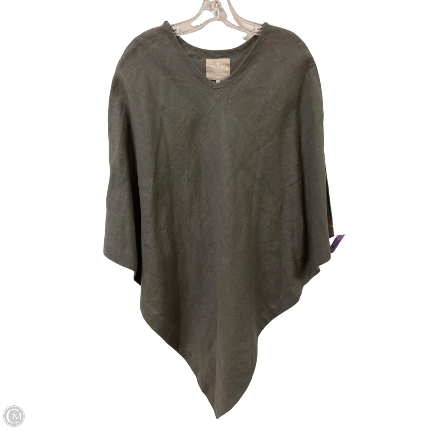 Shawl By Clothes Mentor In Grey, Size: Osfm