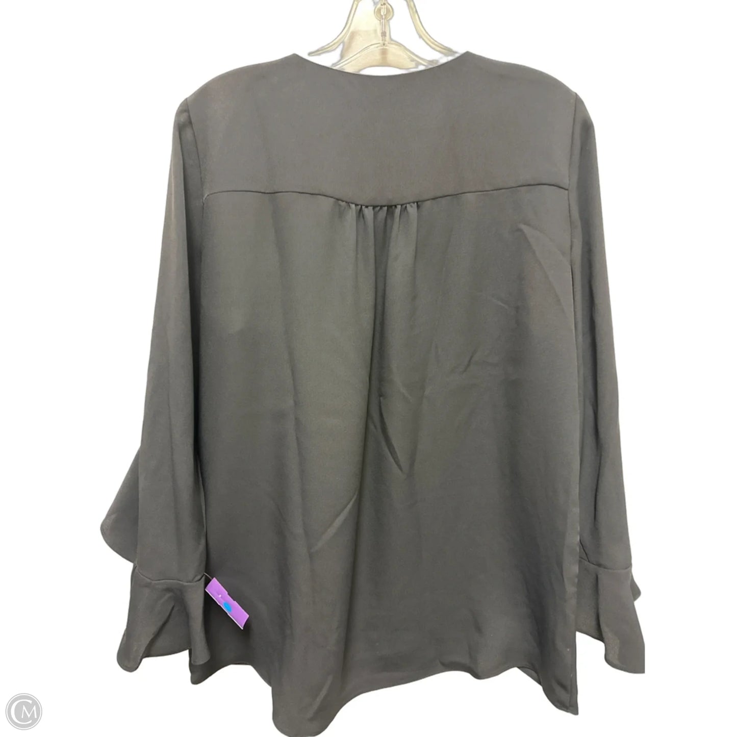 Top Long Sleeve By Vince Camuto In Black, Size: M