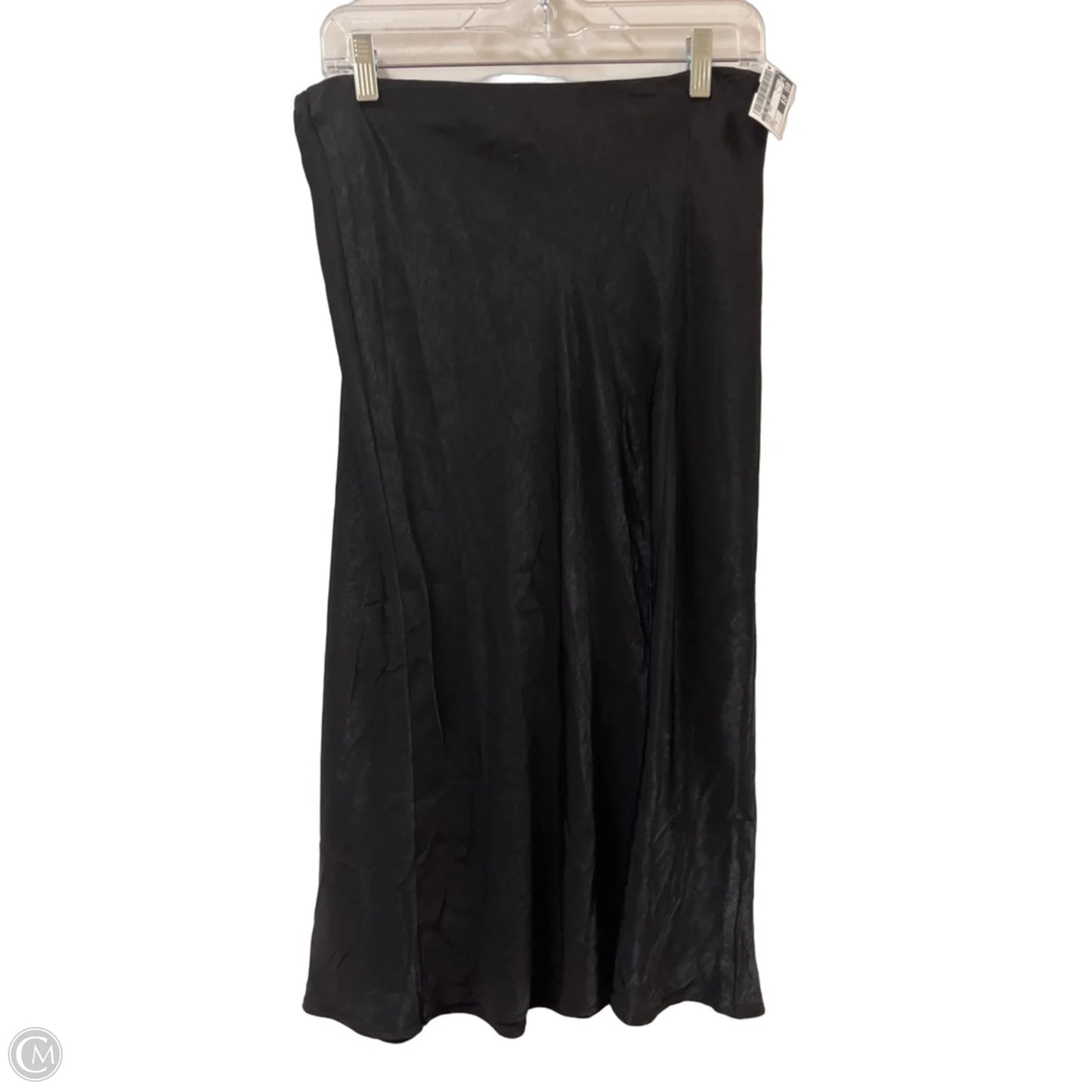Skirt Midi By Time And Tru In Black, Size: 8