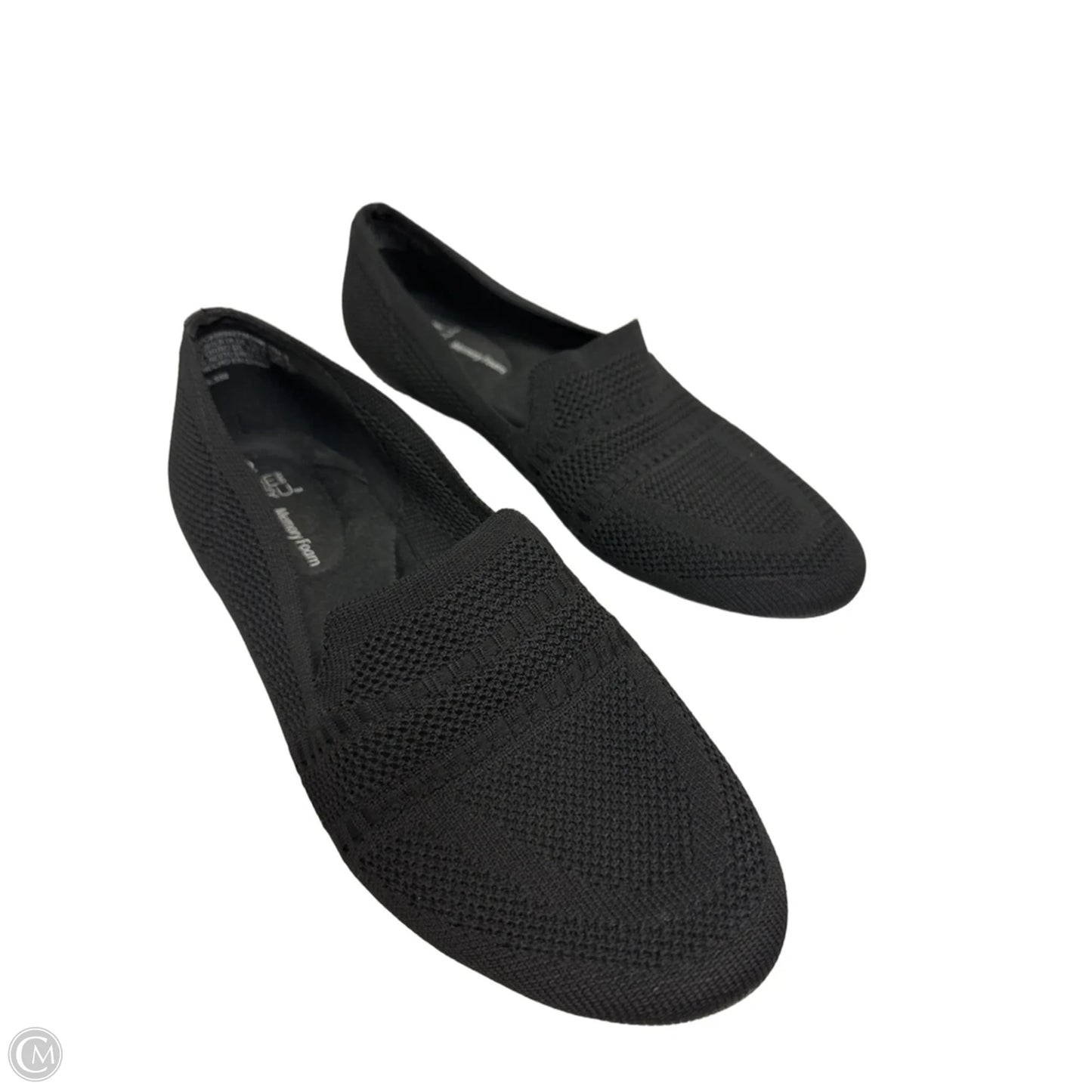 Shoes Flats By Time And Tru In Black, Size: 9