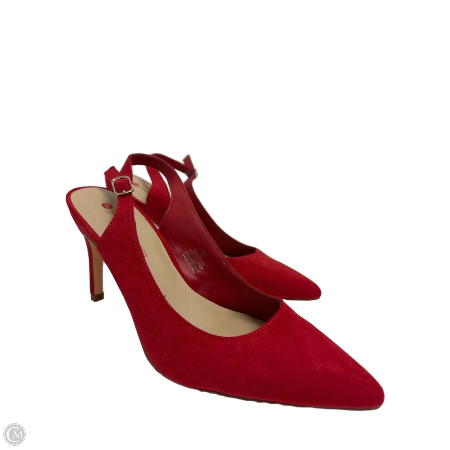Shoes Heels Stiletto By Metropolitan In Red, Size: 7
