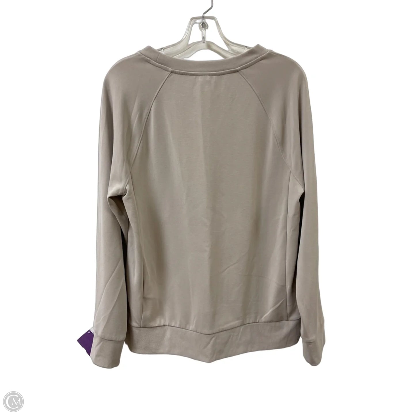 Athletic Sweatshirt Crewneck By Athleta In Grey, Size: M
