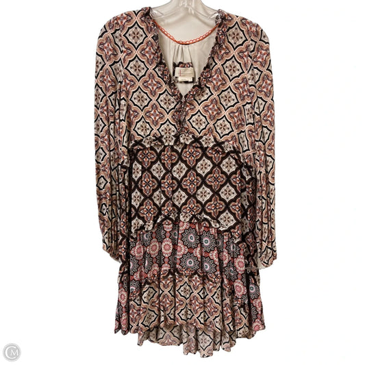 Dress Casual Midi By Anthropologie In Orange, Size: S