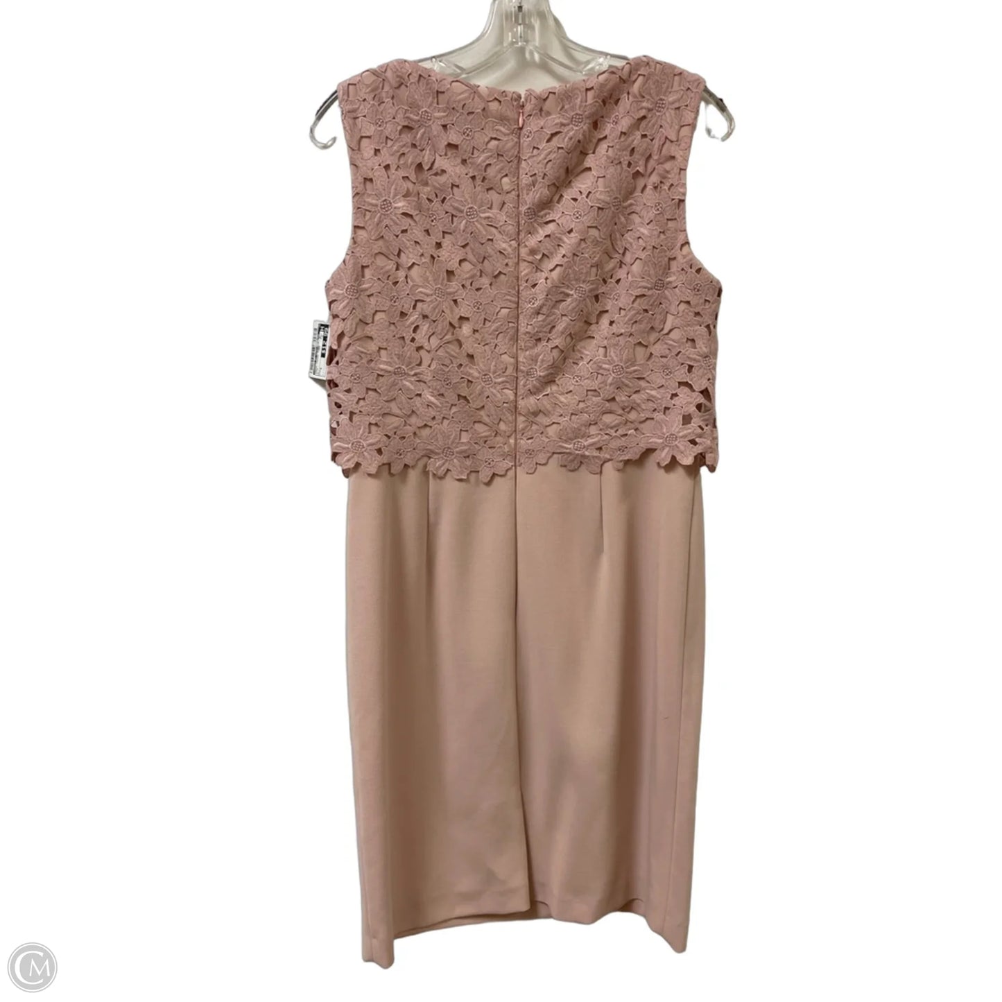 Dress Casual Midi By Tahari By Arthur Levine In Pink, Size: S
