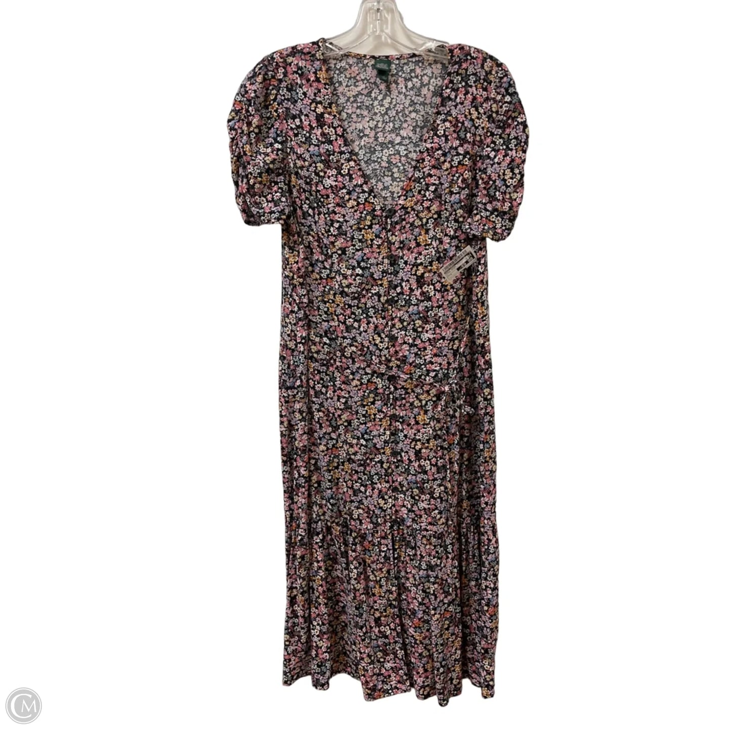 Dress Casual Midi By Wild Fable In Floral Print, Size: S
