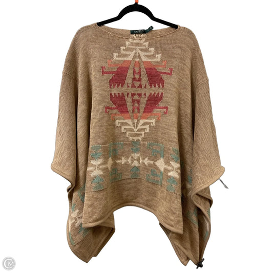 Shawl By Lauren By Ralph Lauren In Brown, Size: Xl