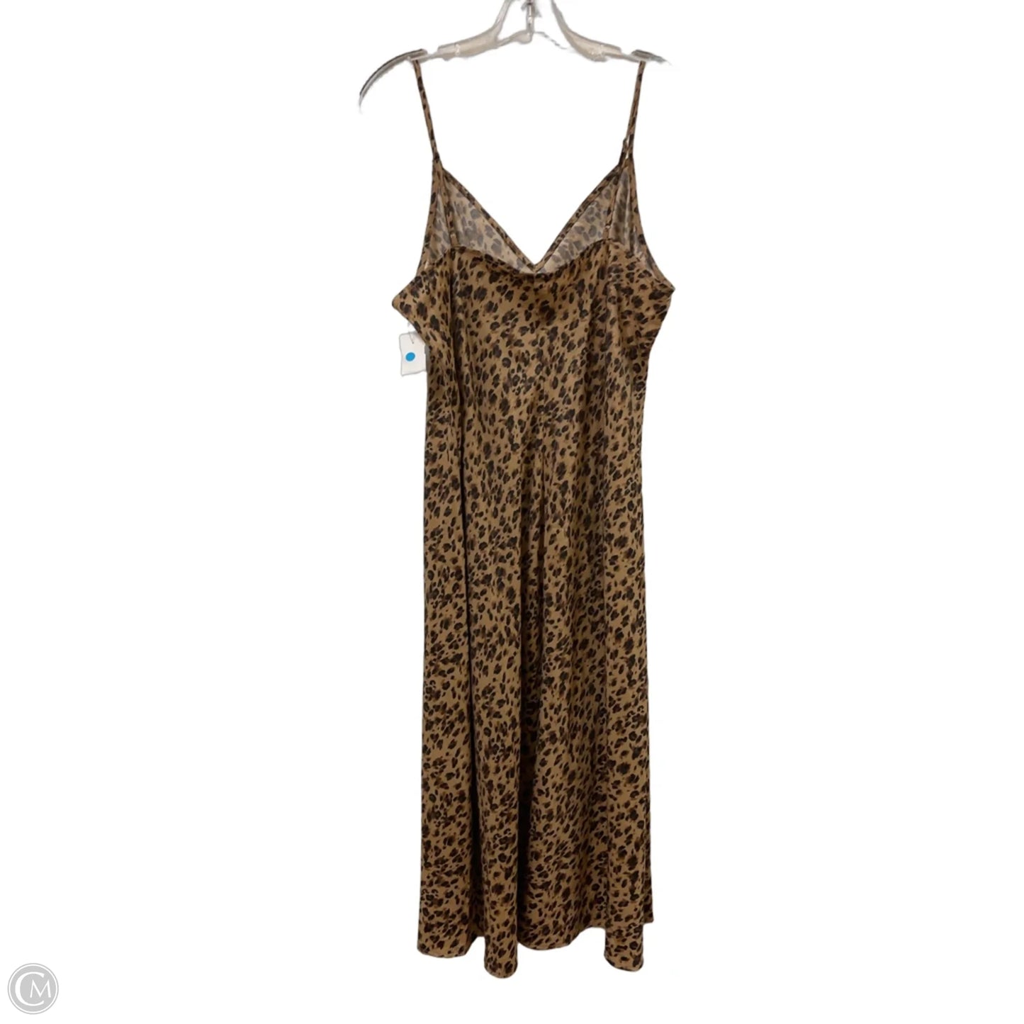 Dress Casual Maxi By Clothes Mentor In Animal Print, Size: Xl