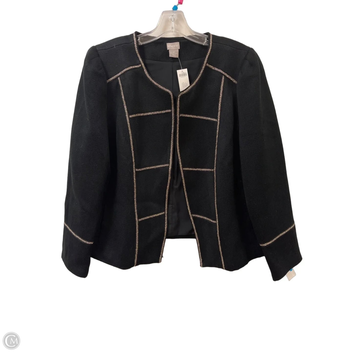 Blazer By Chicos In Black, Size: L