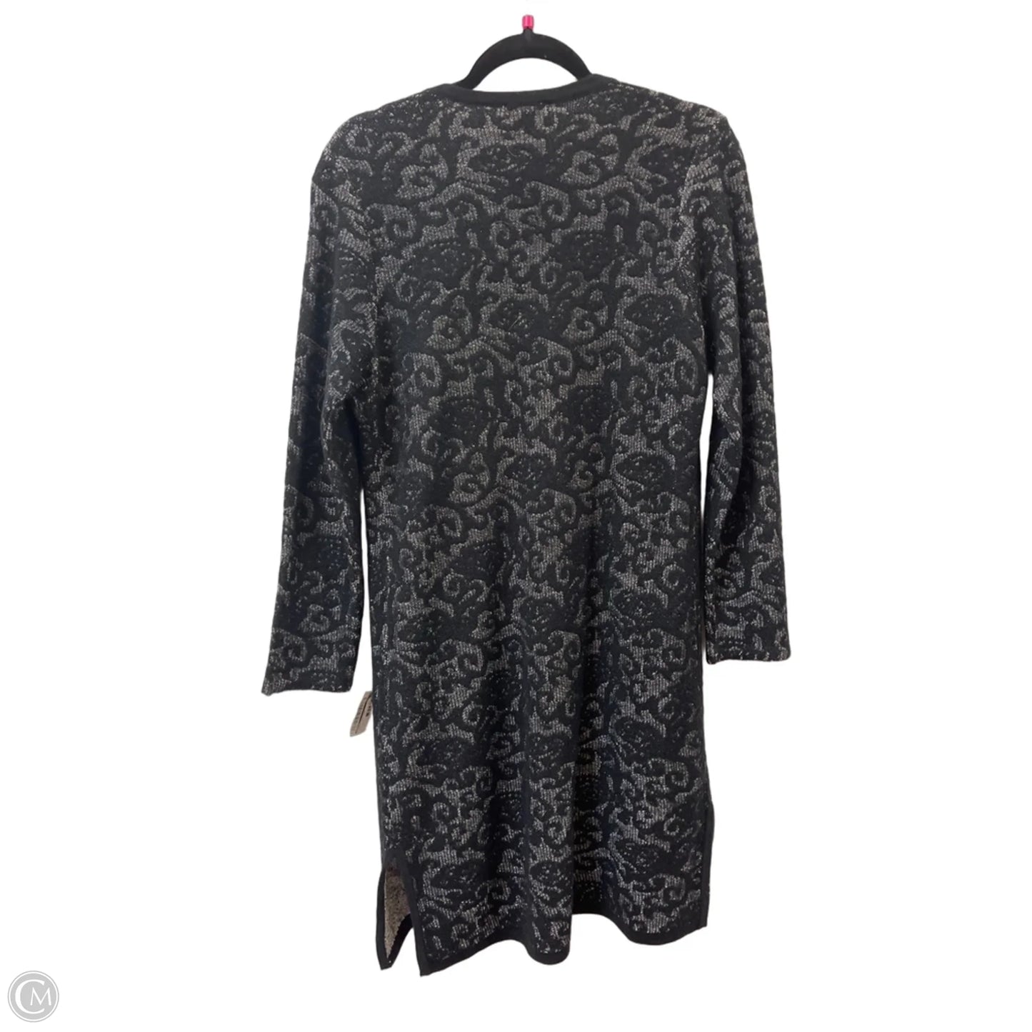 Sweater Cardigan By Chicos In Black, Size: M