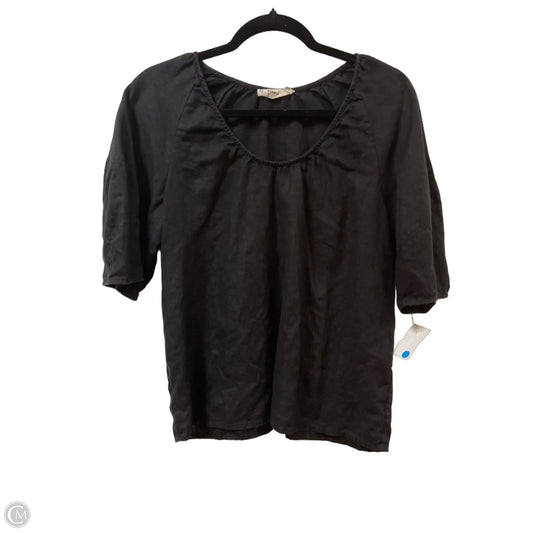 Top Short Sleeve By Everlane In Black, Size: M