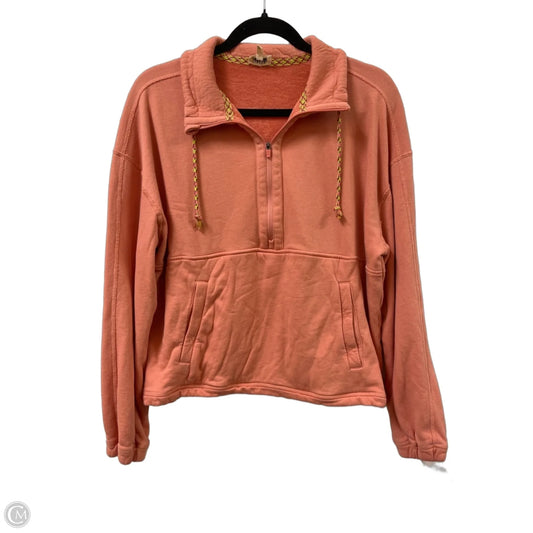 Sweater By Faherty In Orange, Size: M