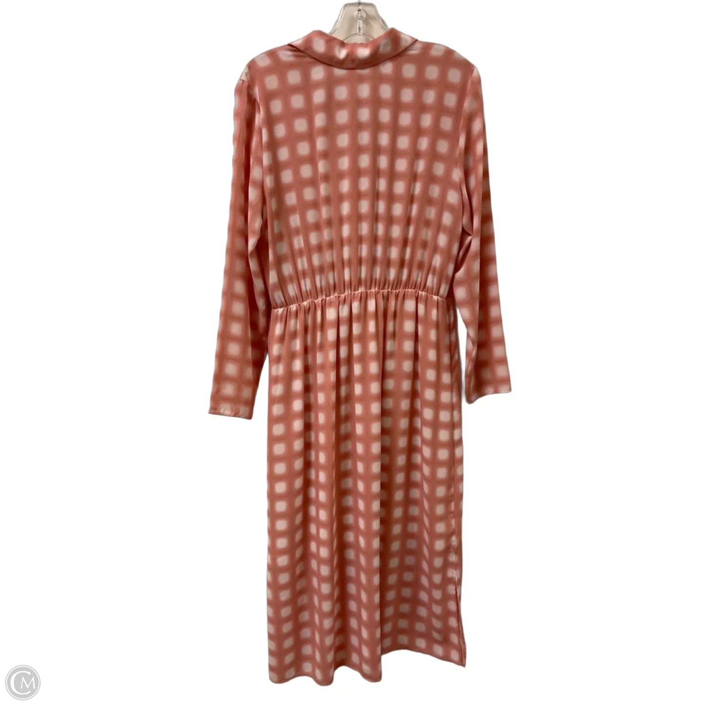 Dress Casual Maxi By Calvin Klein In Pink, Size: M
