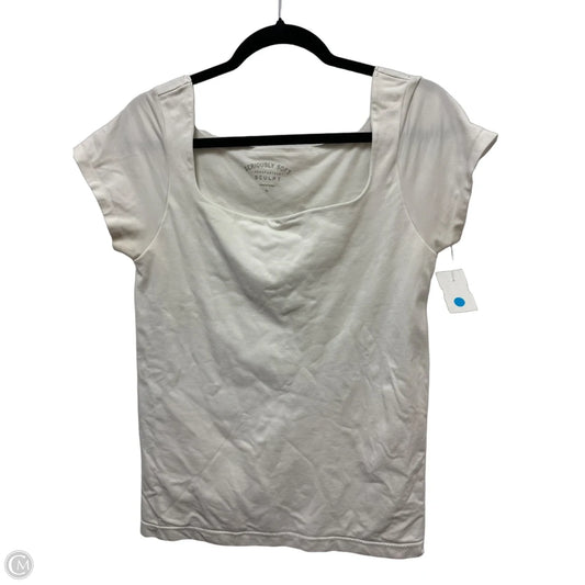 Top Short Sleeve By Aeropostale In White, Size: Xl