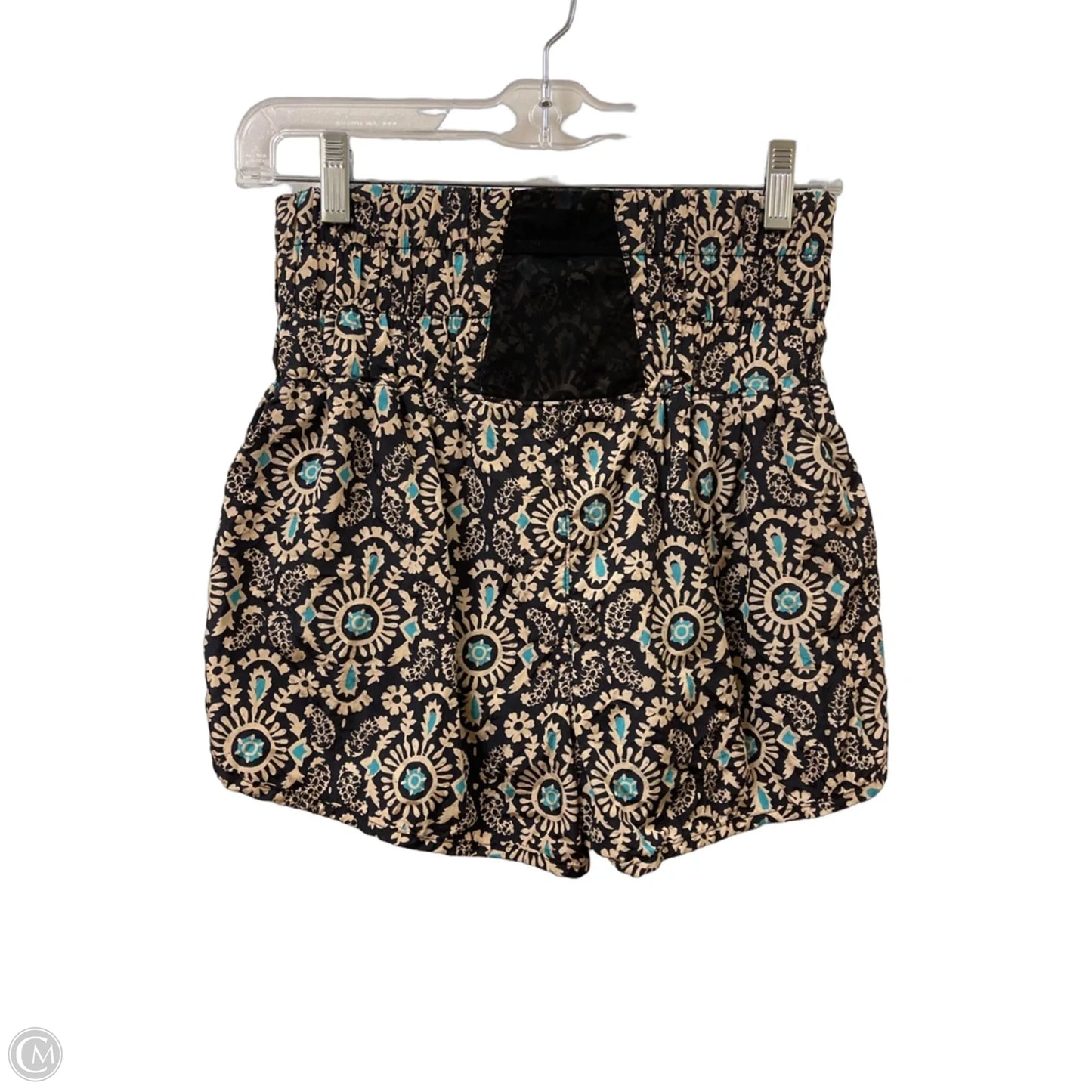 Athletic Shorts By Free People In Black & Cream, Size: 6