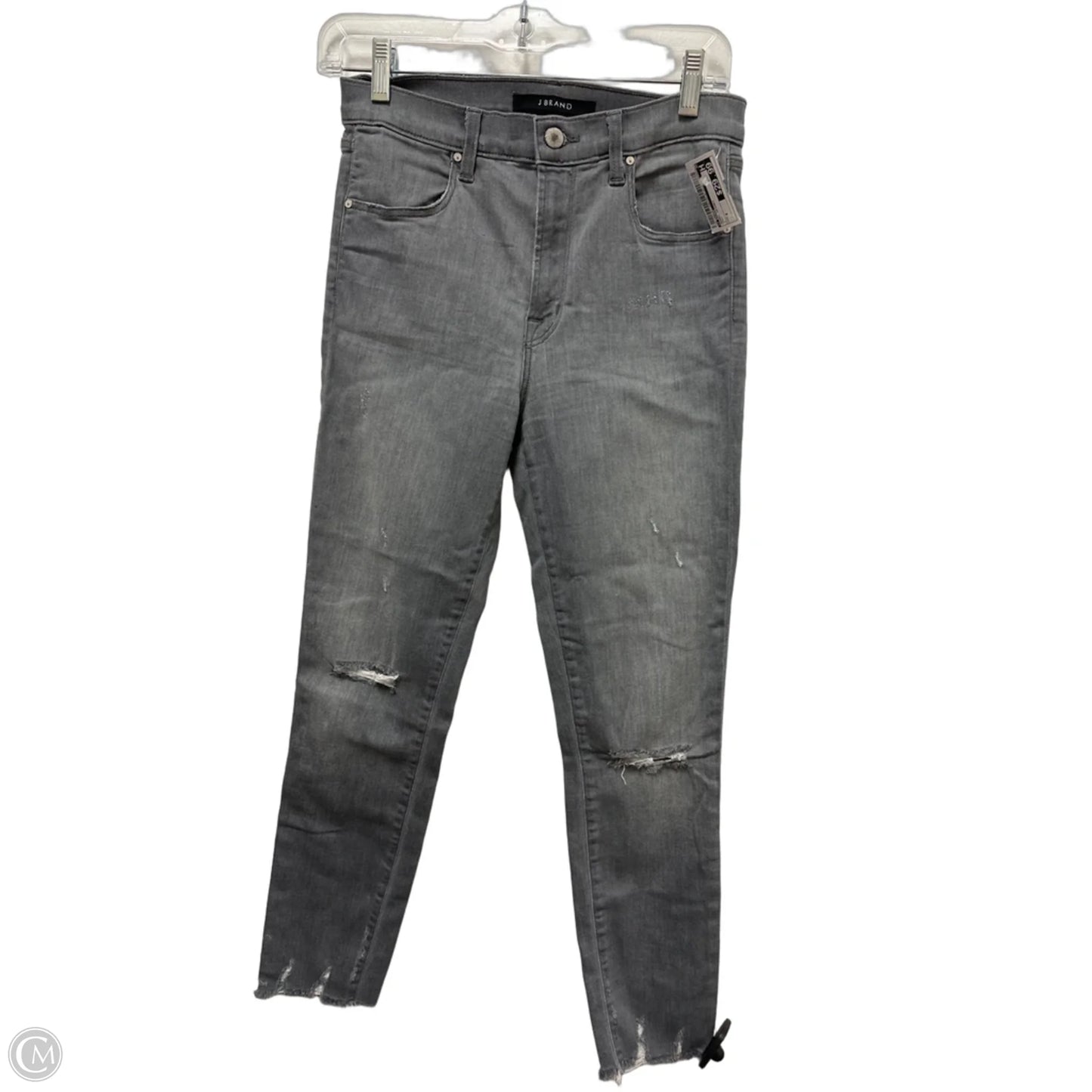 Jeans Skinny By J Brand In Grey, Size: 4