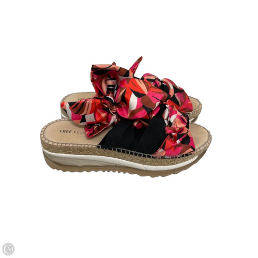 Sandals Heels Platform By Free People In Pink, Size: 6.5