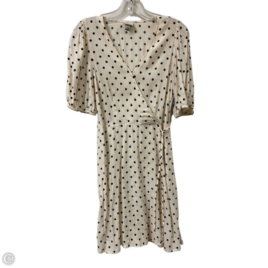 Dress Casual Midi By A New Day In Polkadot Pattern, Size: Xs