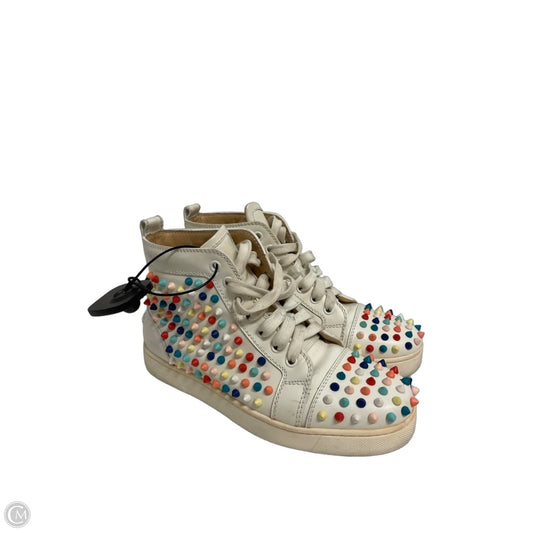 Shoes Luxury Designer By Louis Vuitton In Multi-colored, Size: 6.5