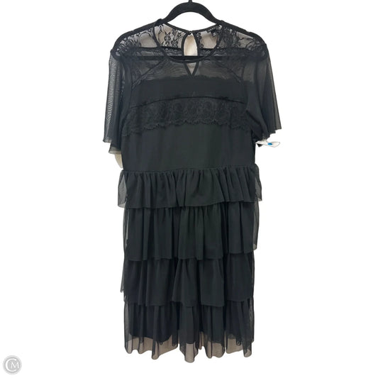 Dress Casual Midi By Torrid In Black, Size: L