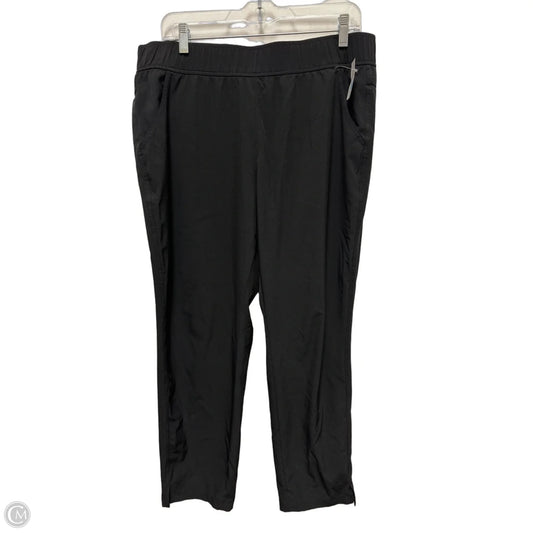Athletic Pants By Eddie Bauer In Black, Size: 12