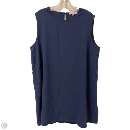 Dress Casual Midi By Clothes Mentor In Navy, Size: Xl