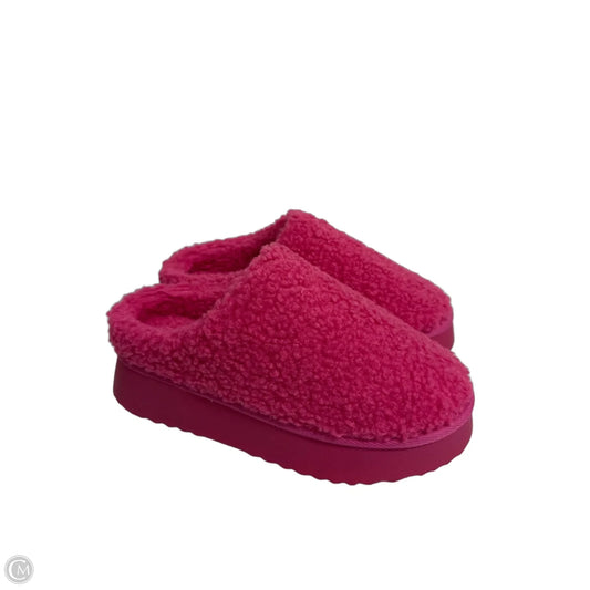 Shoes Heels Platform By Mia In Pink, Size: 6