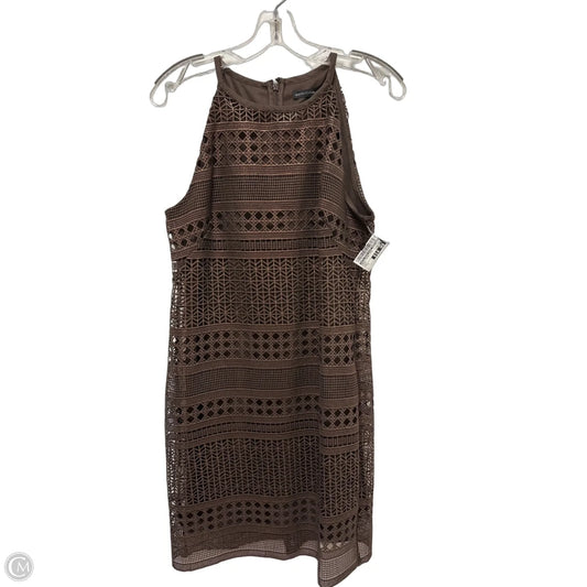 Dress Casual Midi By White House Black Market In Brown, Size: S