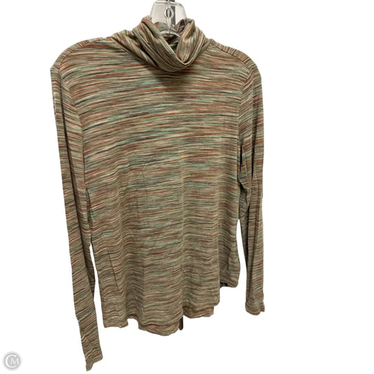 Top Long Sleeve By Prana In Green, Size: S
