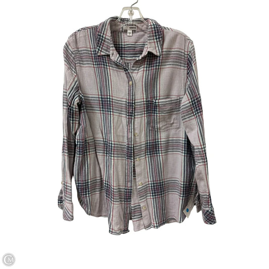 Blouse Long Sleeve By Sonoma In Purple, Size: L