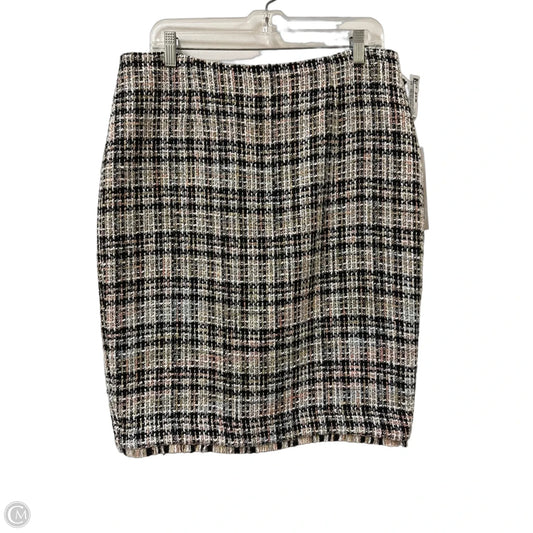 Skirt Midi By Calvin Klein In Multi-colored, Size: 12