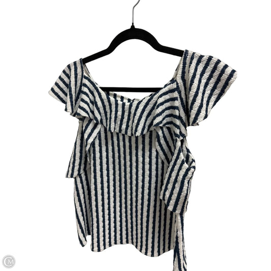 Top Sleeveless By Eva Franco In Blue, Size: Mp