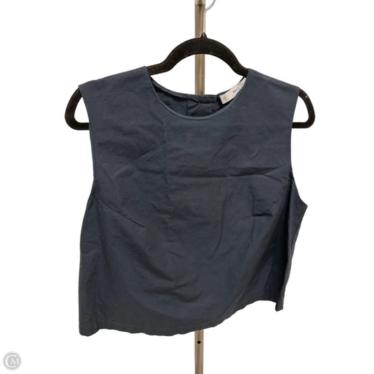 Top Sleeveless By Mng In Navy, Size: L