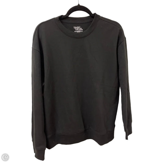 Sweater By Time And Tru In Black, Size: M